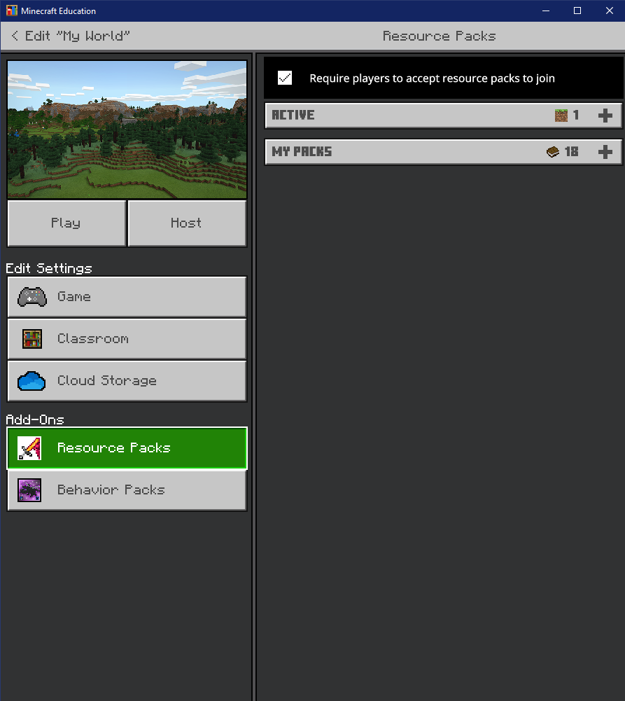 Resource Packs